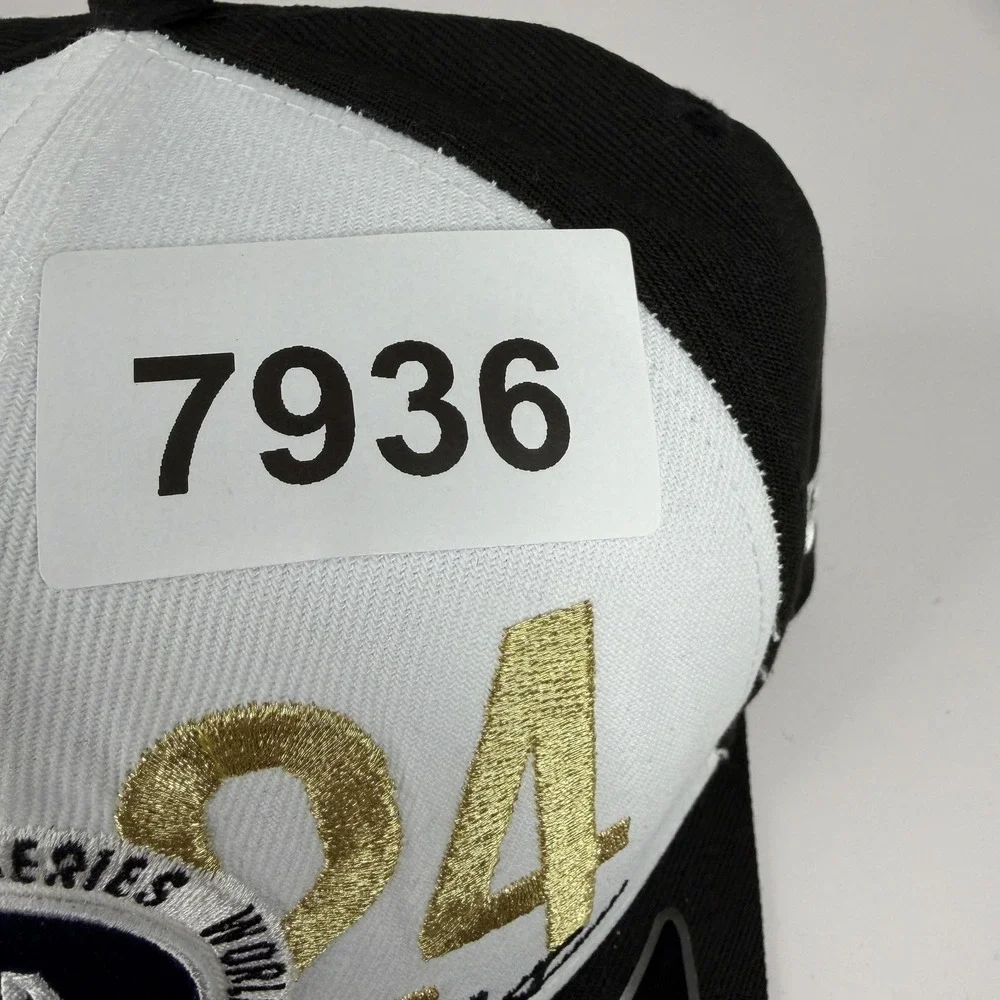Los Angeles Dodgers Hat Cap Snap‎ Back Mens OSFA Black 2024 World Series New Era